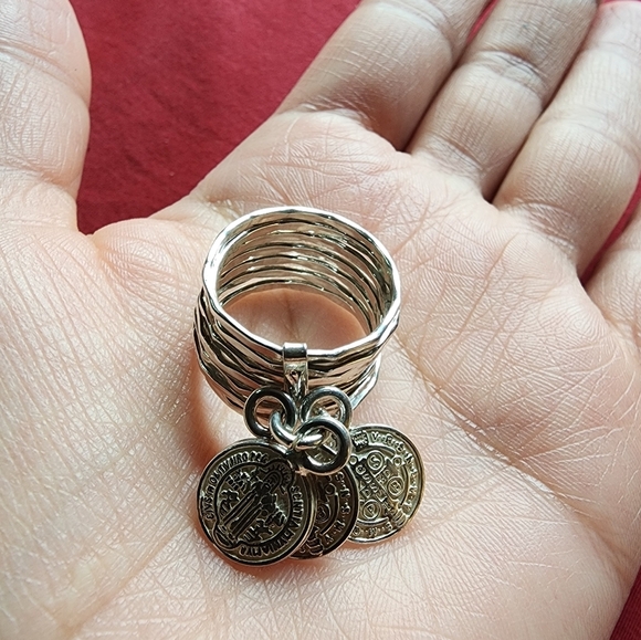 weekly of saint benedict sterling silver .925 - Picture 1 of 3